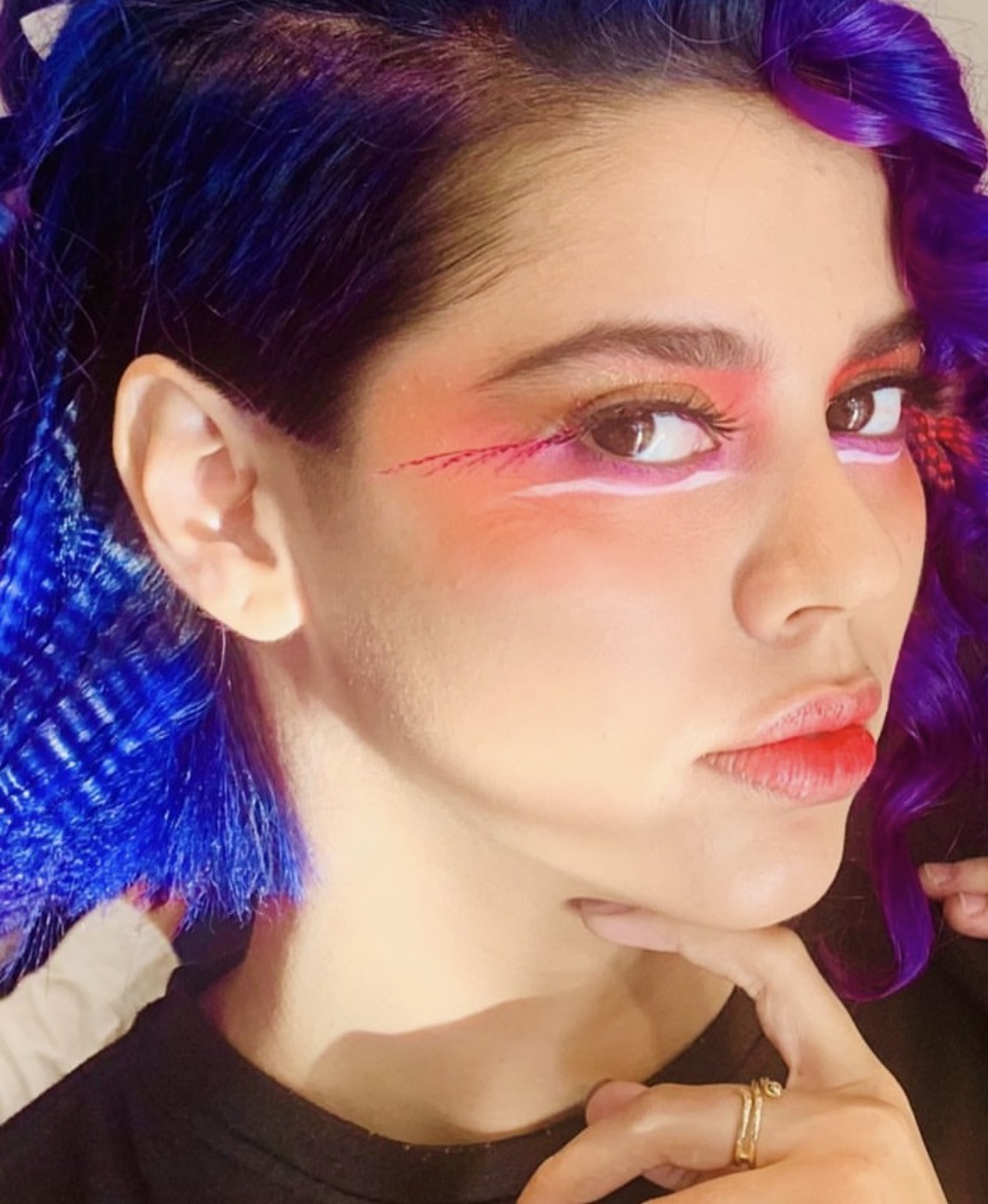 High Fashion Runway Makeup Look