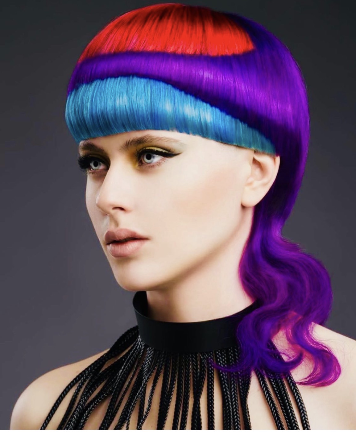 Avant-Garde Hair Color Design